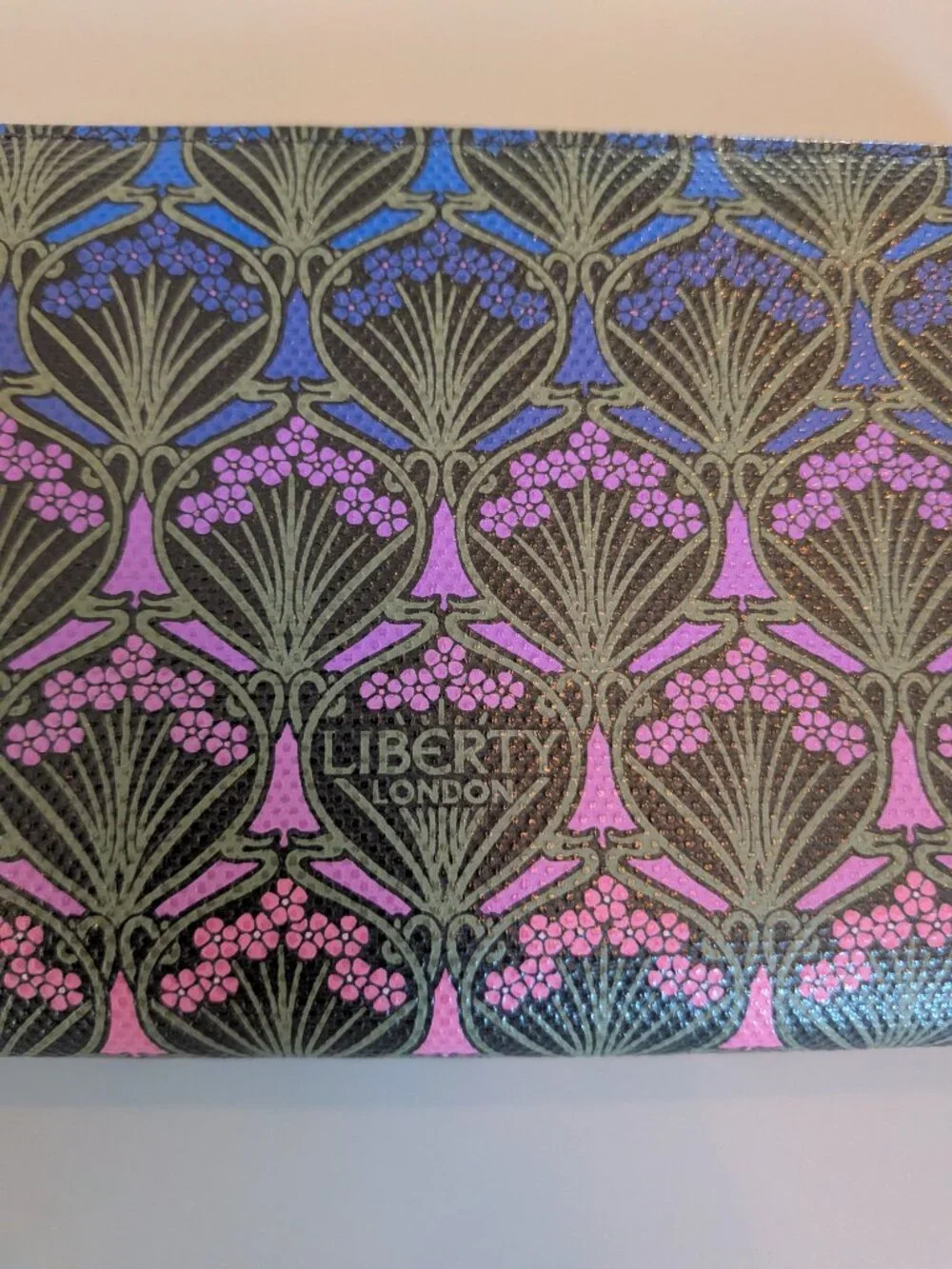 Liberty London Iphis Dusk Rainbow Zip Around Wallet Limited Edition NWOT